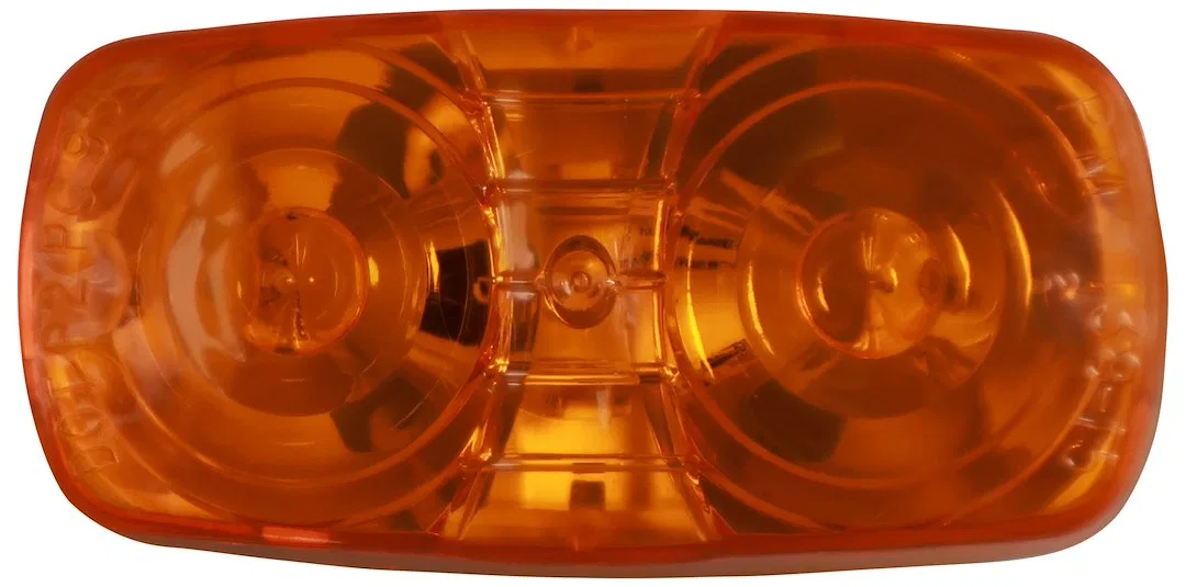 M38A-MV – PETERSON MFG Clearance Light, LED Rectangular 4 Inch Length x 2 Inch Width x 1.09 Inch Height Amber Lens Su...